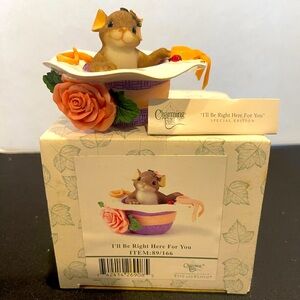 Charming Tails I’ll Be Right Here For You Figurine Fitz & Floyd